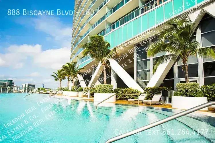 Condo for rent at 888 Biscayne Blvd #1802, Miami, FL 33132