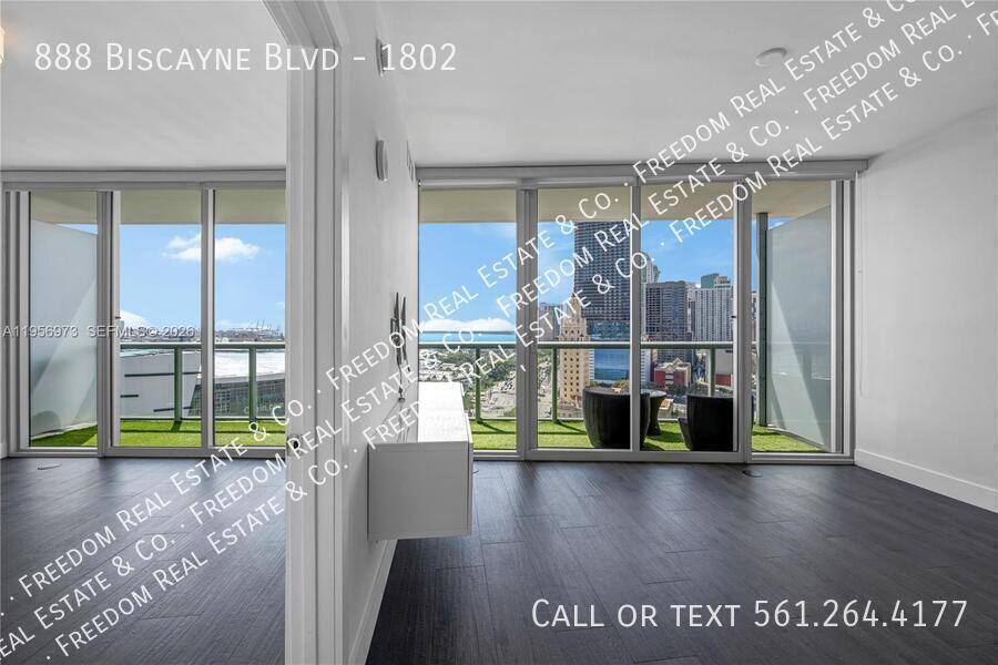 Condo for rent at 888 Biscayne Blvd #1802, Miami, FL 33132