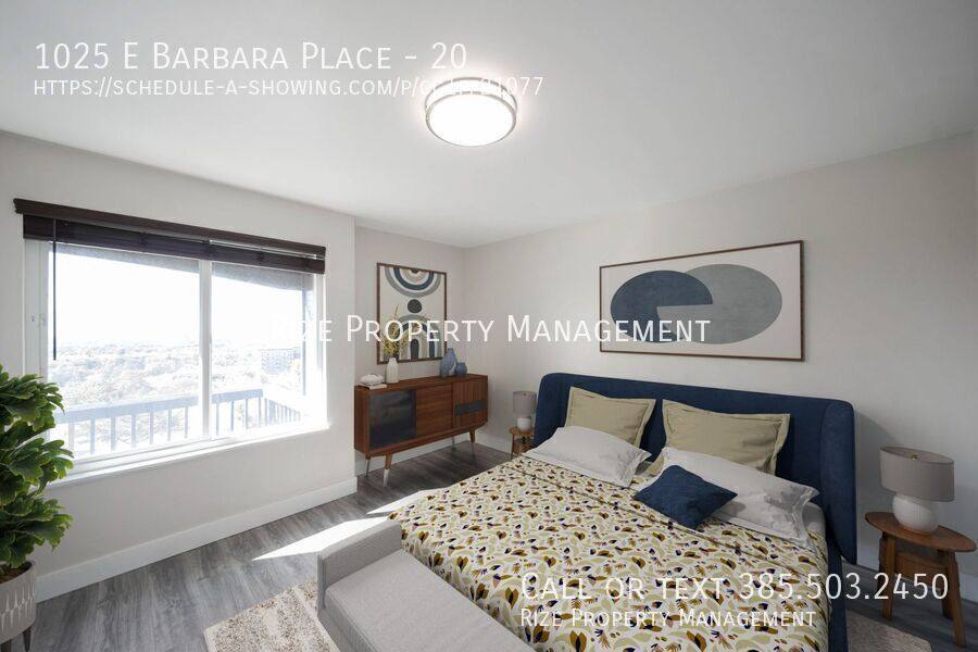Apartment for rent at 1025 E Barbara Place #20, Salt Lake City, UT 84102