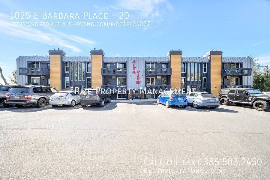 Apartment for rent at 1025 E Barbara Place #20, Salt Lake City, UT 84102