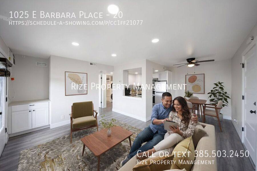 Apartment for rent at 1025 E Barbara Place #20, Salt Lake City, UT 84102