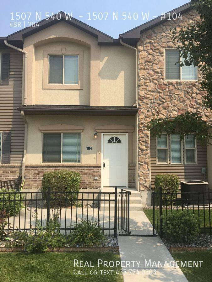 Townhouse for rent at 1507 N 540 W #104, Logan, UT 84341