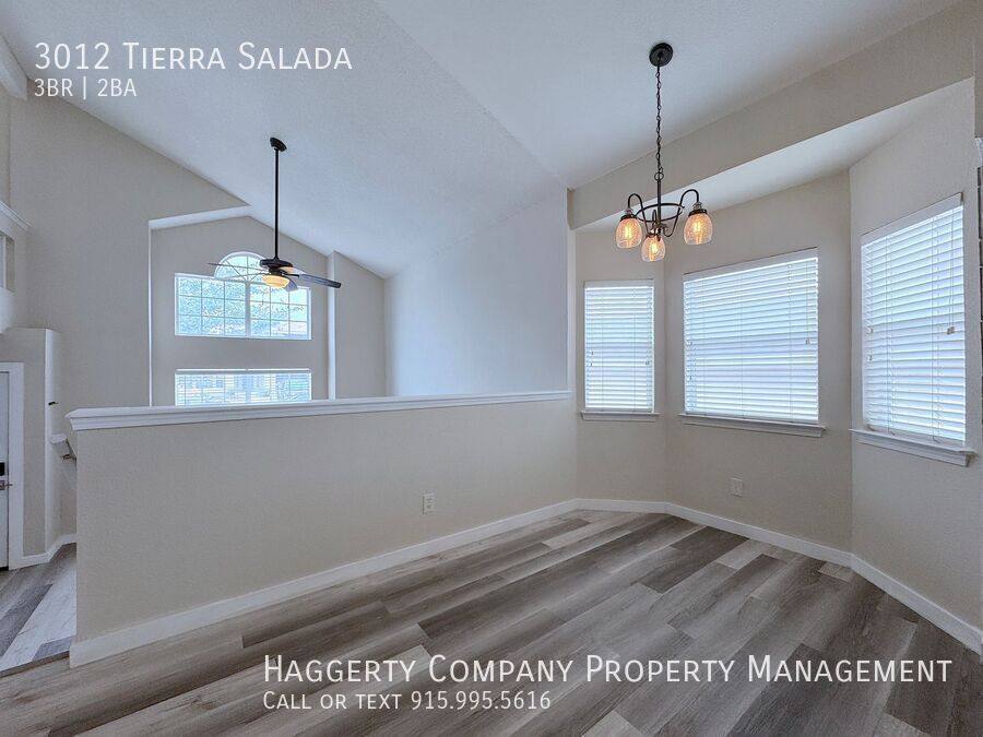 House for rent at 3012 Tierra Salada, El Paso, TX 79938