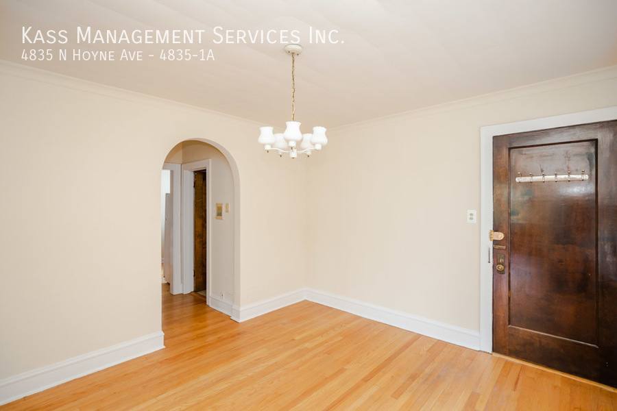 Apartment for rent at 4835 N Hoyne Ave #1A, Chicago, IL 60625