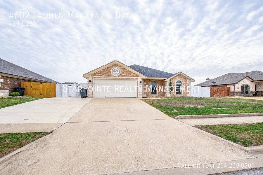 House for rent at 4602 Lauren Mackenzie Dr, Killeen, TX 76549