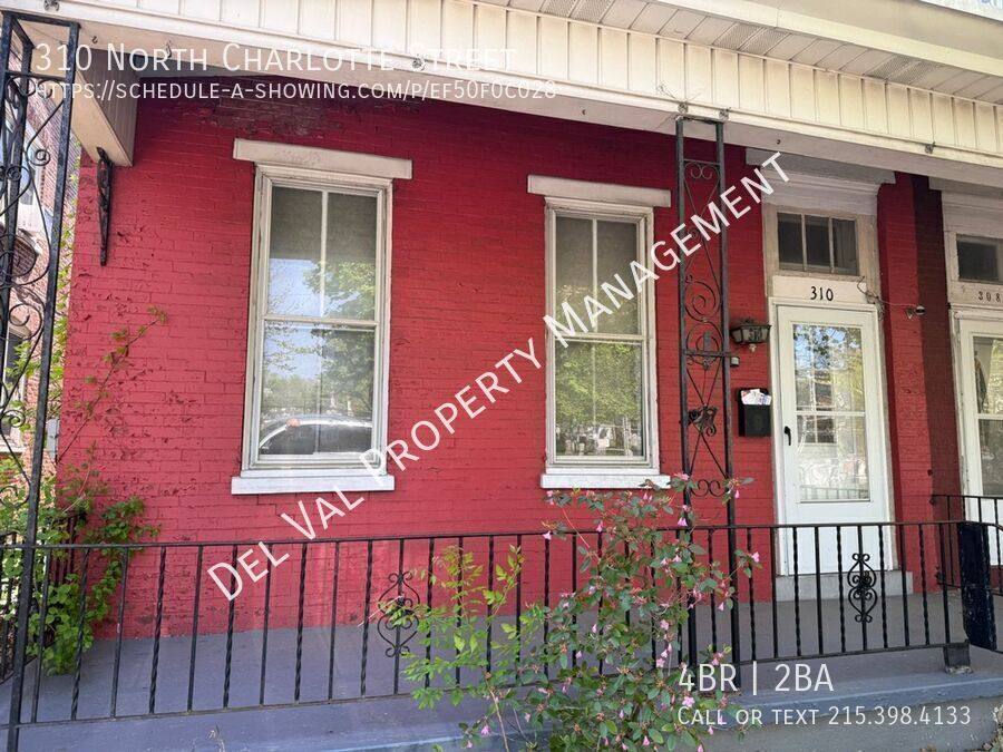 House for rent at 310 N Charlotte St, Pottstown, PA 19464
