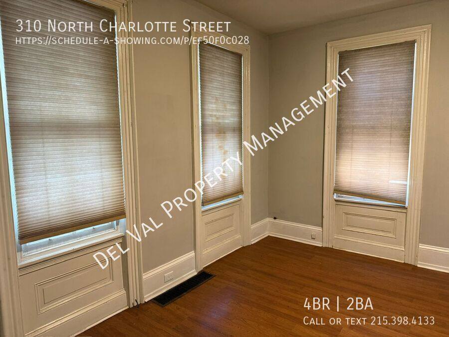 House for rent at 310 N Charlotte St, Pottstown, PA 19464