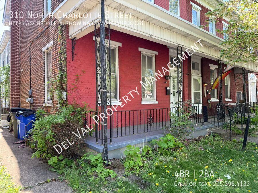 House for rent at 310 N Charlotte St, Pottstown, PA 19464