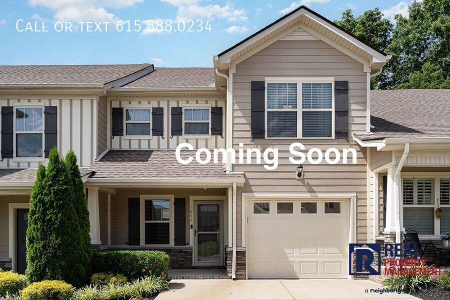 Townhouse for rent at 1052 Neeleys Bend, Spring Hill, TN 37174