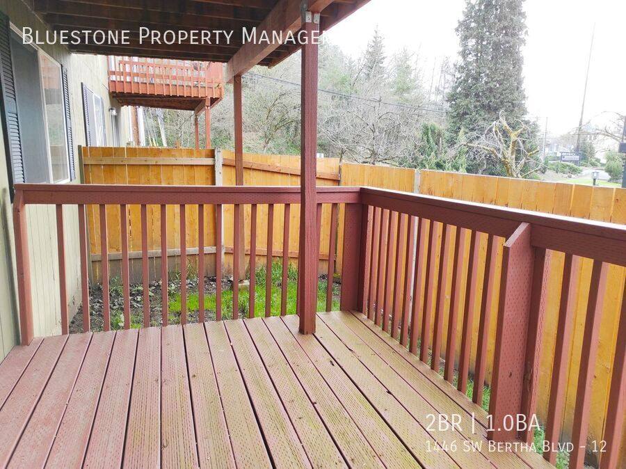 Apartment for rent at 1446 SW Bertha Blvd #12, Portland, OR 97219