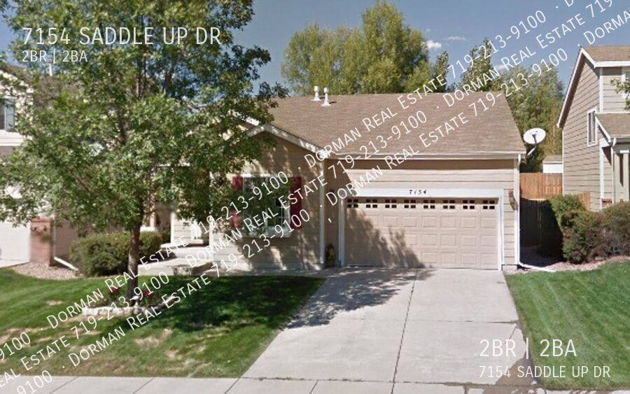House for rent at 7154 Saddle Up Dr, Colorado Springs, CO 80922