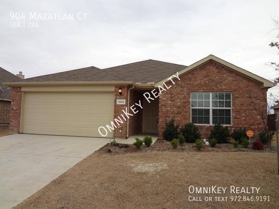 House for rent at 904 Mazatlan Court, Arlington, TX 76002
