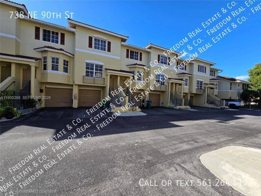 Townhouse for rent at 738 NE 90th St, Miami, FL 33138