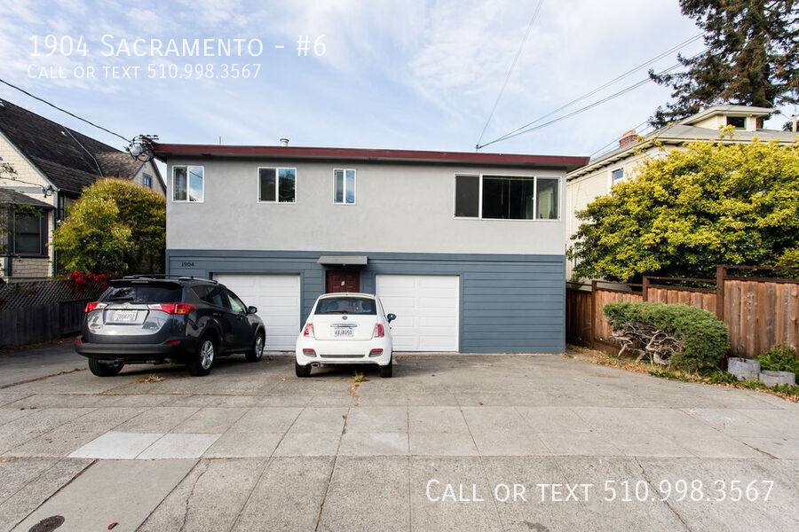 Apartment for rent at 1904 Sacramento #6, Berkeley, CA 94702