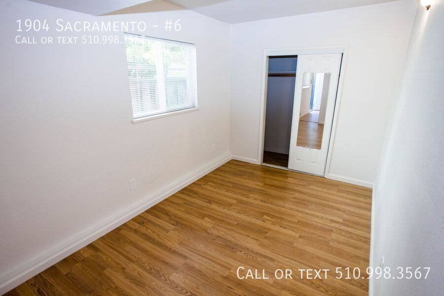 Apartment for rent at 1904 Sacramento #6, Berkeley, CA 94702