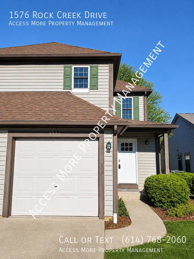 Townhouse for rent at 1576 Rock Creek Dr, Grove City, OH 43123