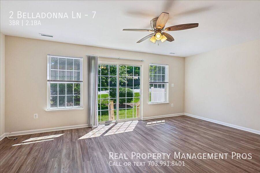 Townhouse for rent at 2 Belladonna Lane #7, Stafford, VA 22554
