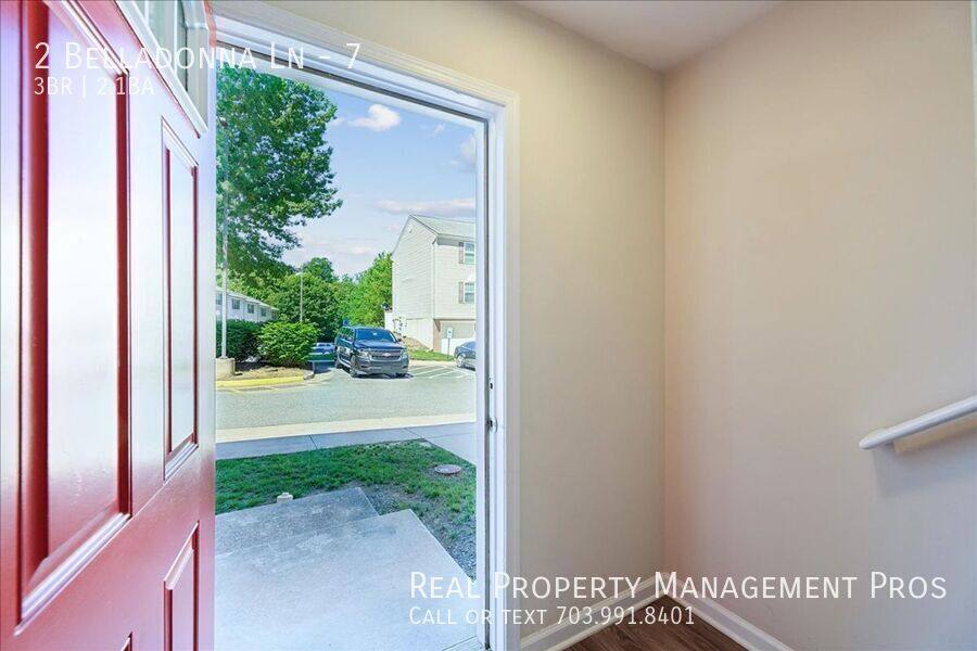 Townhouse for rent at 2 Belladonna Lane #7, Stafford, VA 22554