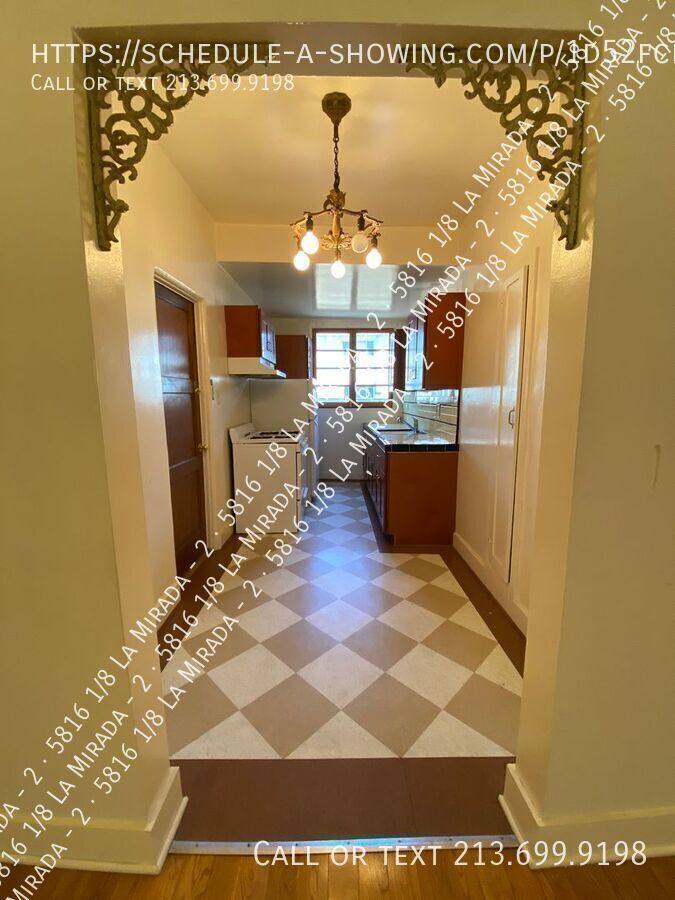 Townhouse for rent at 5816 1 8 La Mirada #2, Los Angeles, CA 90038