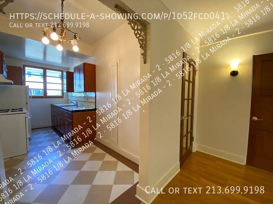 Townhouse for rent at 5816 1 8 La Mirada #2, Los Angeles, CA 90038