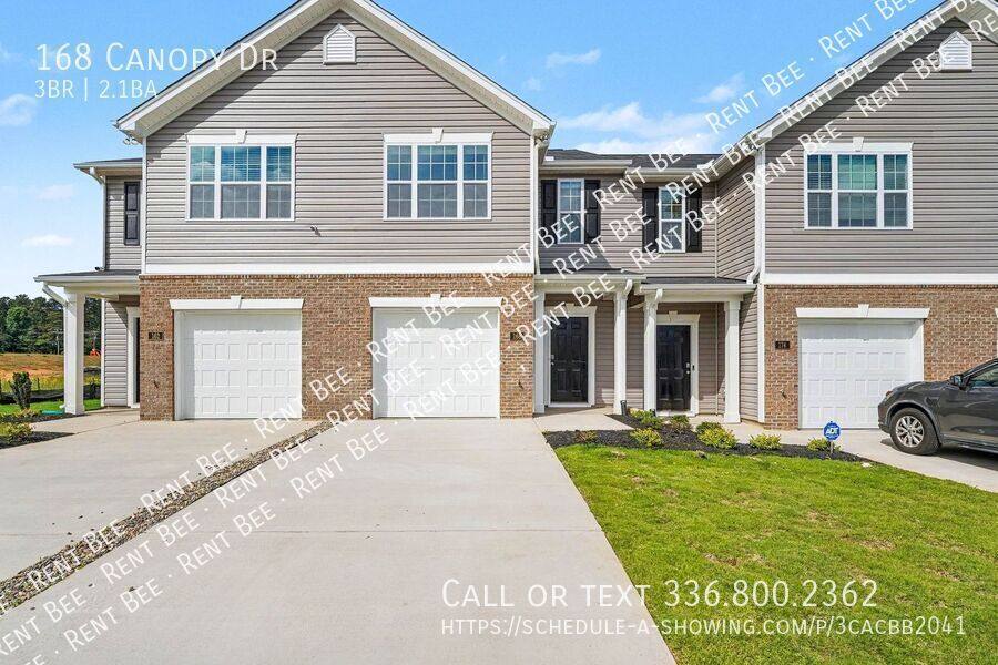 Townhouse for rent at 168 Canopy Dr, Graham, NC 27253