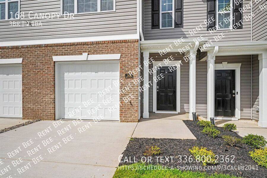 Townhouse for rent at 168 Canopy Dr, Graham, NC 27253