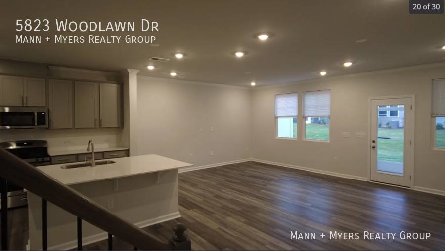 Townhouse for rent at 5823 Woodlawn Dr, Durham, NC 27703