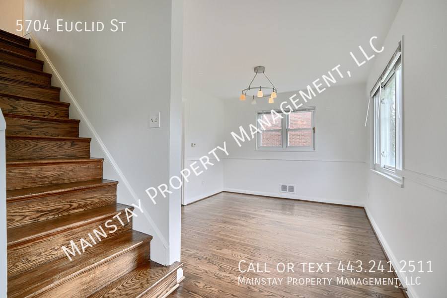 House for rent at 5704 Euclid St, Hyattsville, MD 20785