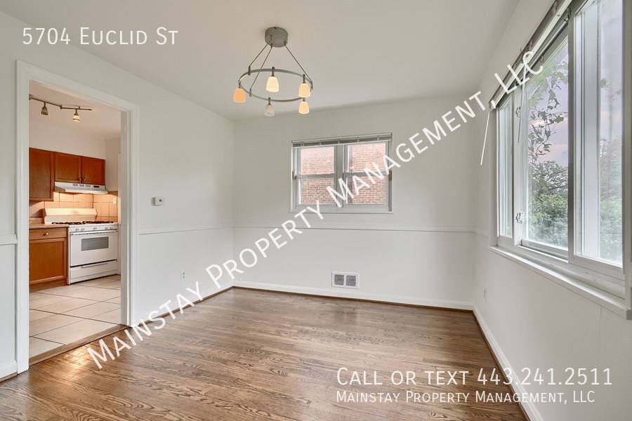 House for rent at 5704 Euclid St, Hyattsville, MD 20785