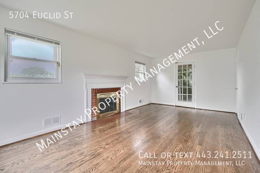 House for rent at 5704 Euclid St, Hyattsville, MD 20785