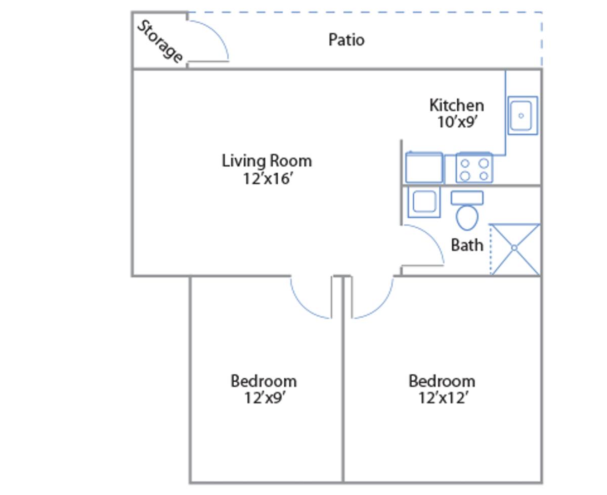 Apartment for rent at 1820-1860 Geary St SE, Albany, OR 97322