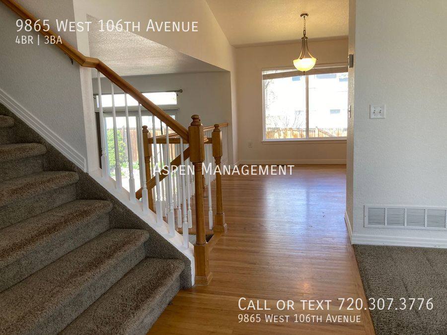 House for rent at 9865 W 106th Ave, Broomfield, CO 80021