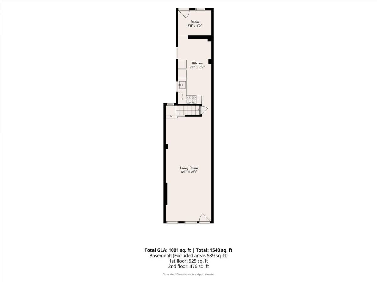 Apartment for rent at 216 Mott St, Trenton, NJ 08611