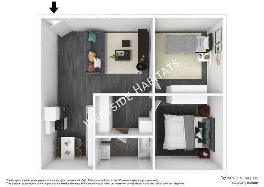 Apartment for rent at 7044 Lanewood Ave #1, Los Angeles, CA 90028