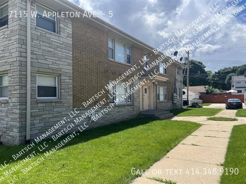 Apartment for rent at 7115 W Appleton Ave #5, Milwaukee, WI 53216