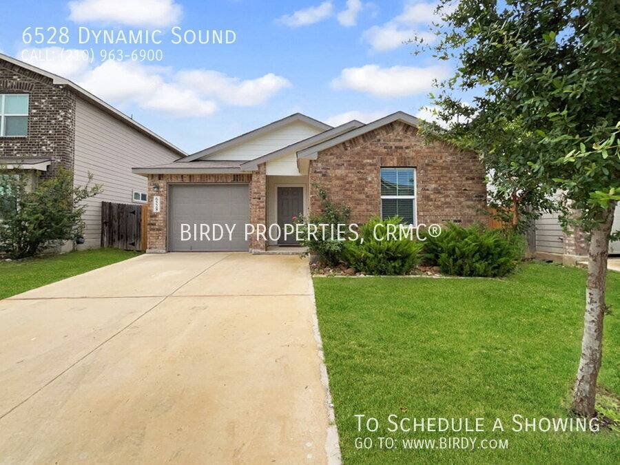 House for rent at 6528 Dynamic Sound, San Antonio, TX 78252