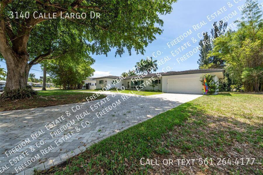 House for rent at 3140 Calle Largo Dr, Hollywood, FL 33021