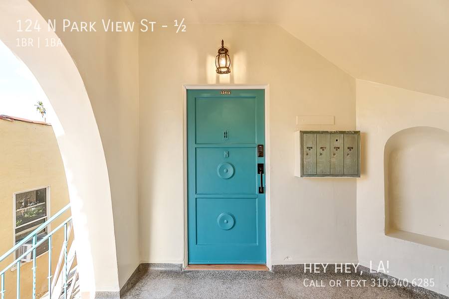 Apartment for rent at 124 N Park View St, Los Angeles, CA 90026
