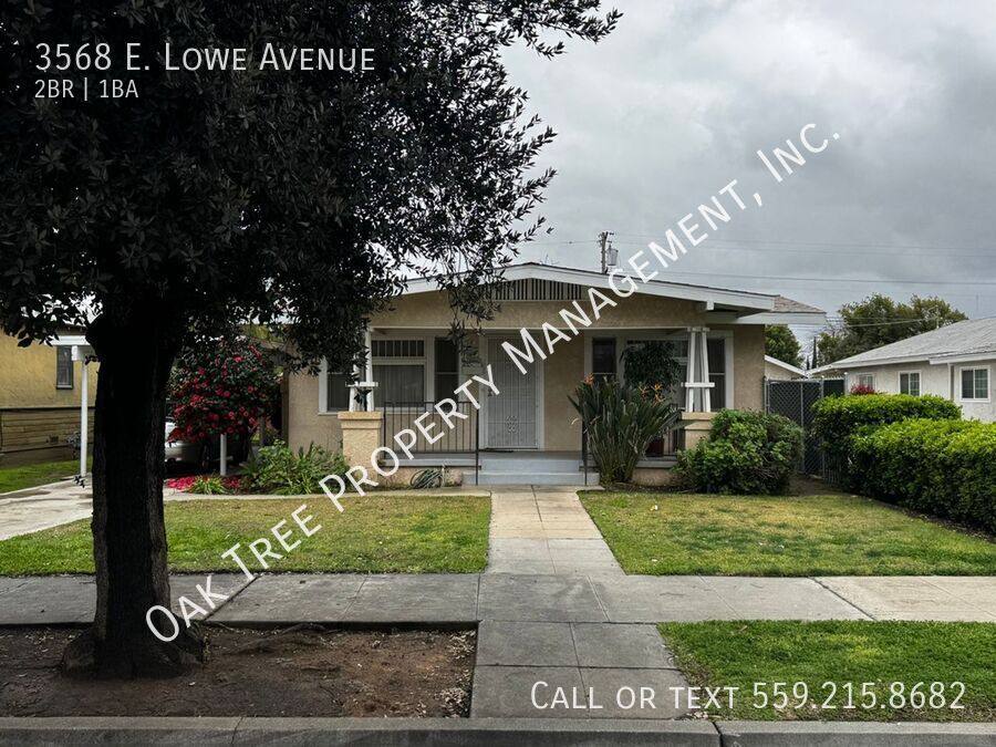 House for rent at 3568 E Lowe Ave, Fresno, CA 93702