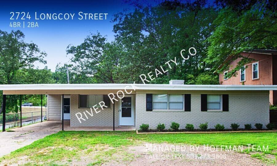 House for rent at 2724 Longcoy St, Little Rock, AR 72204