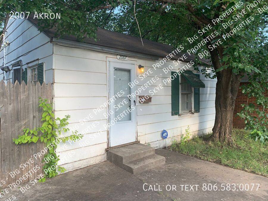 House for rent at 2007 Akron, Lubbock, TX 79410