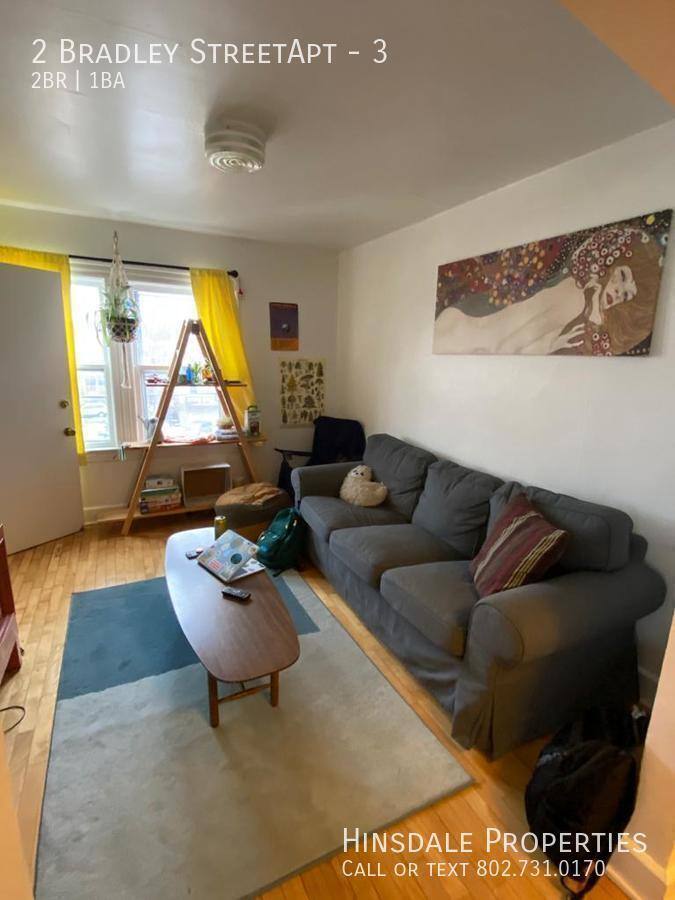 Apartment for rent at 2 Bradley St #3, Burlington, VT 05401