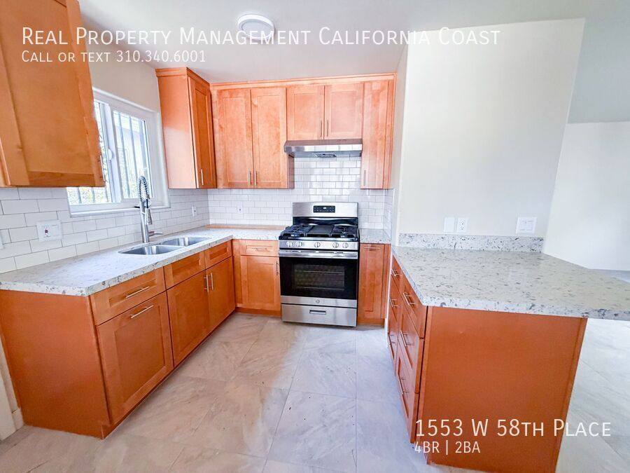House for rent at 1553 W 58th Place, Los Angeles, CA 90047