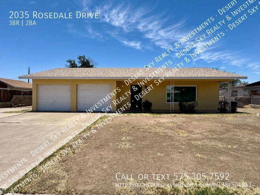 House for rent at 2035 Rosedale Dr, Las Cruces, NM 88005