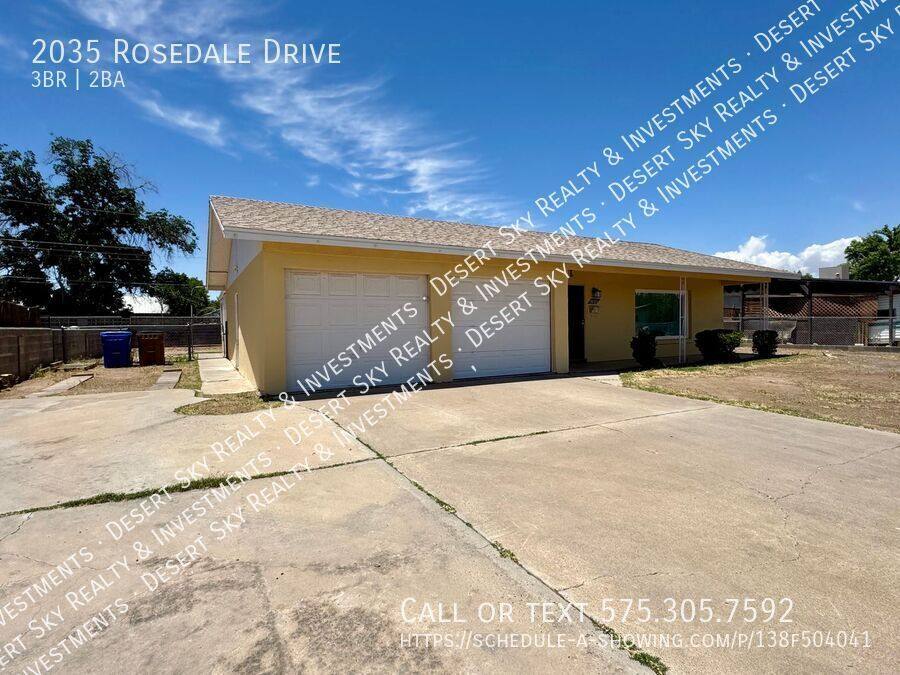 House for rent at 2035 Rosedale Dr, Las Cruces, NM 88005
