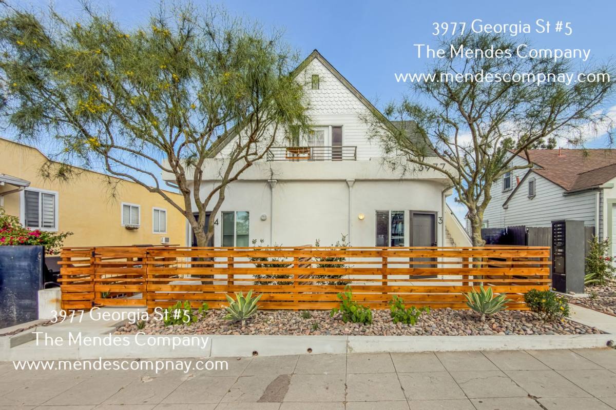 Apartment for rent at 3977 Georgia St #5, San Diego, CA 92103