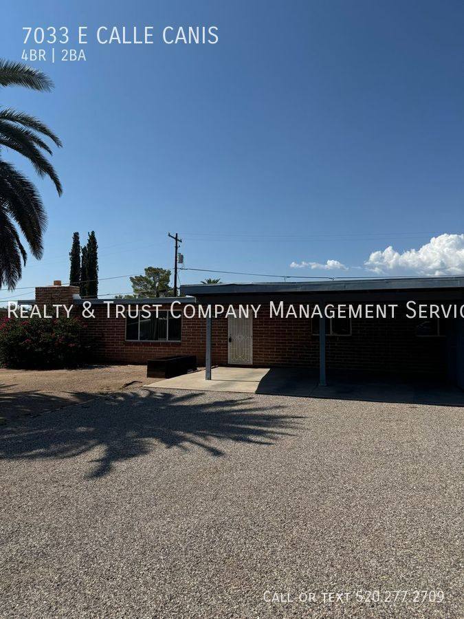 House for rent at 7033 E Calle Canis, Tucson, AZ 85710