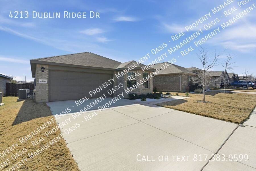 House for rent at 4213 Dublin Ridge Dr, Crowley, TX 76036