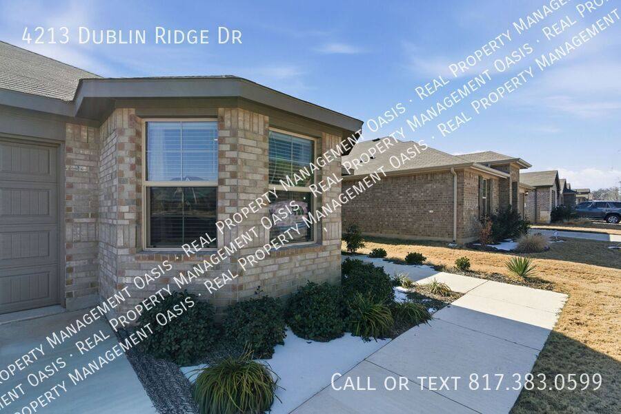 House for rent at 4213 Dublin Ridge Dr, Crowley, TX 76036