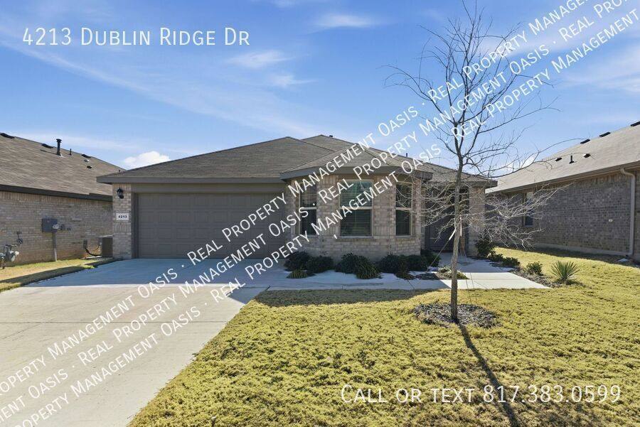 House for rent at 4213 Dublin Ridge Dr, Crowley, TX 76036